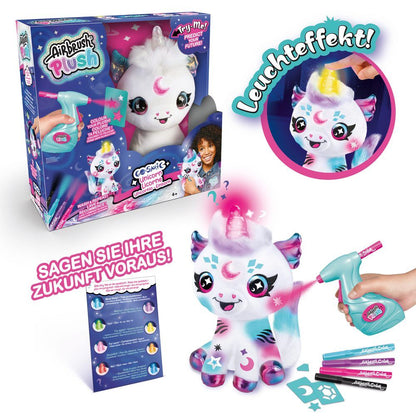 Stuffed unicorn airbrush light sounds Airbrush Plush