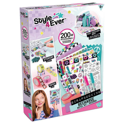 Style 4Ever Scrapbook Refill Stickers Tapes Paper