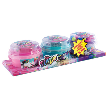 Set of 3 slime cubes, sensations of slime