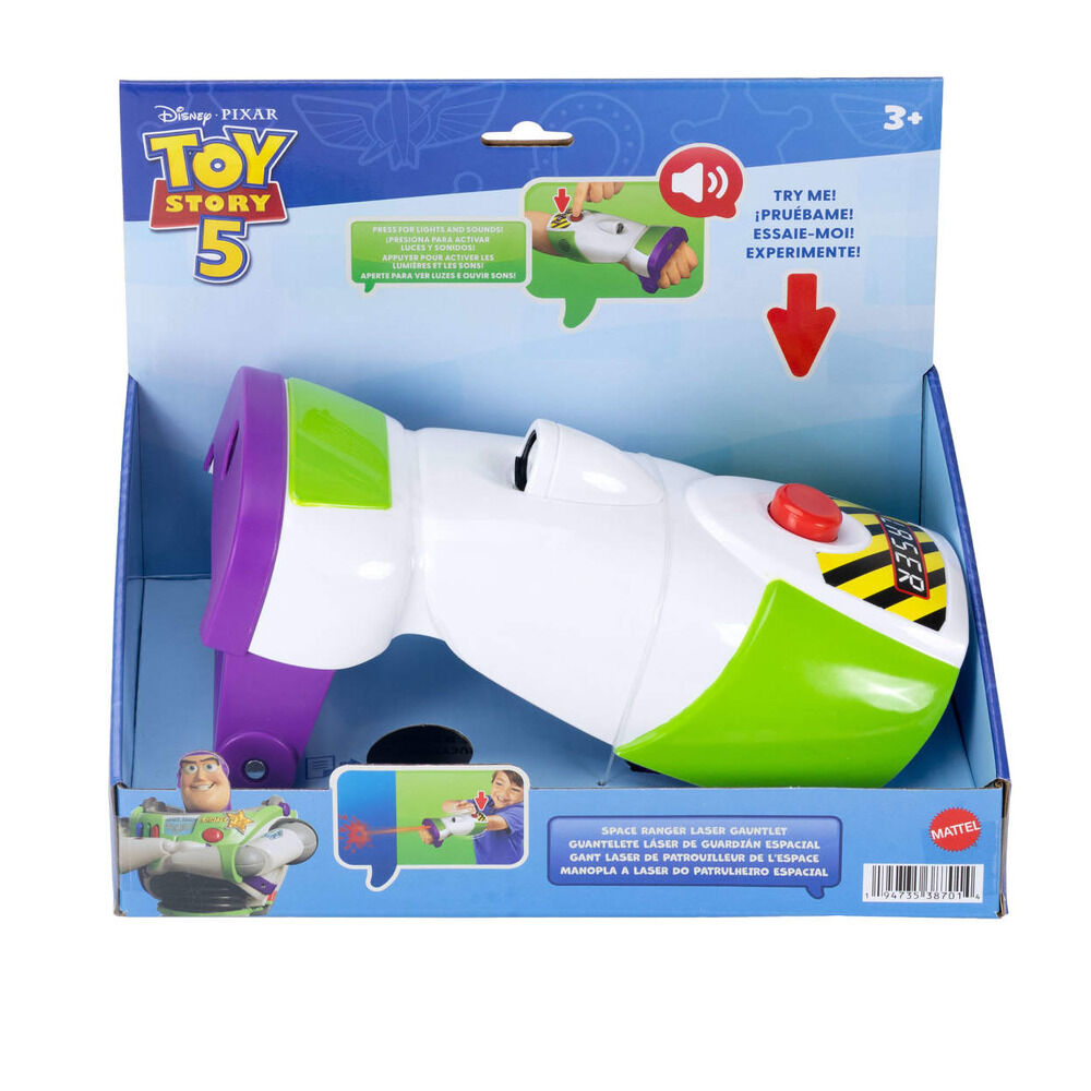 Buzz Lightyear Laser Gauntlet Toy Story 5 Disney Pixar
