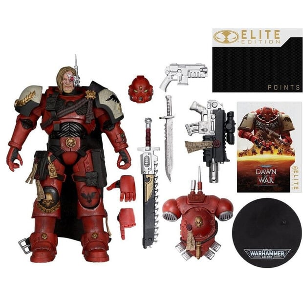 Captain Cyrus Elite Edition Warhammer 40,000 Figure 18cm