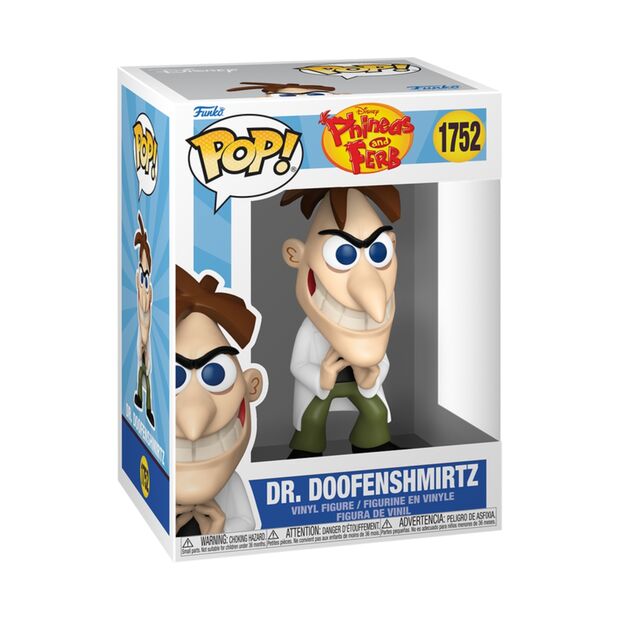 POP Figure Disney Phineas And Ferb Dr. Doofenshmirtz