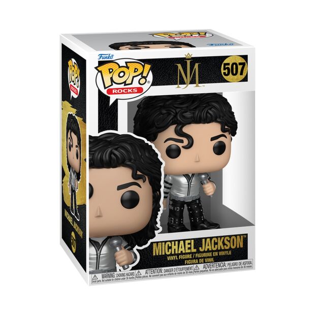 POP Figure Michael Jackson Bad Tour Metalic