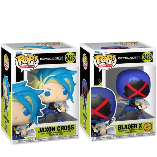 POP Figure Beyblade X Jaxon Cross 5 1 Chase