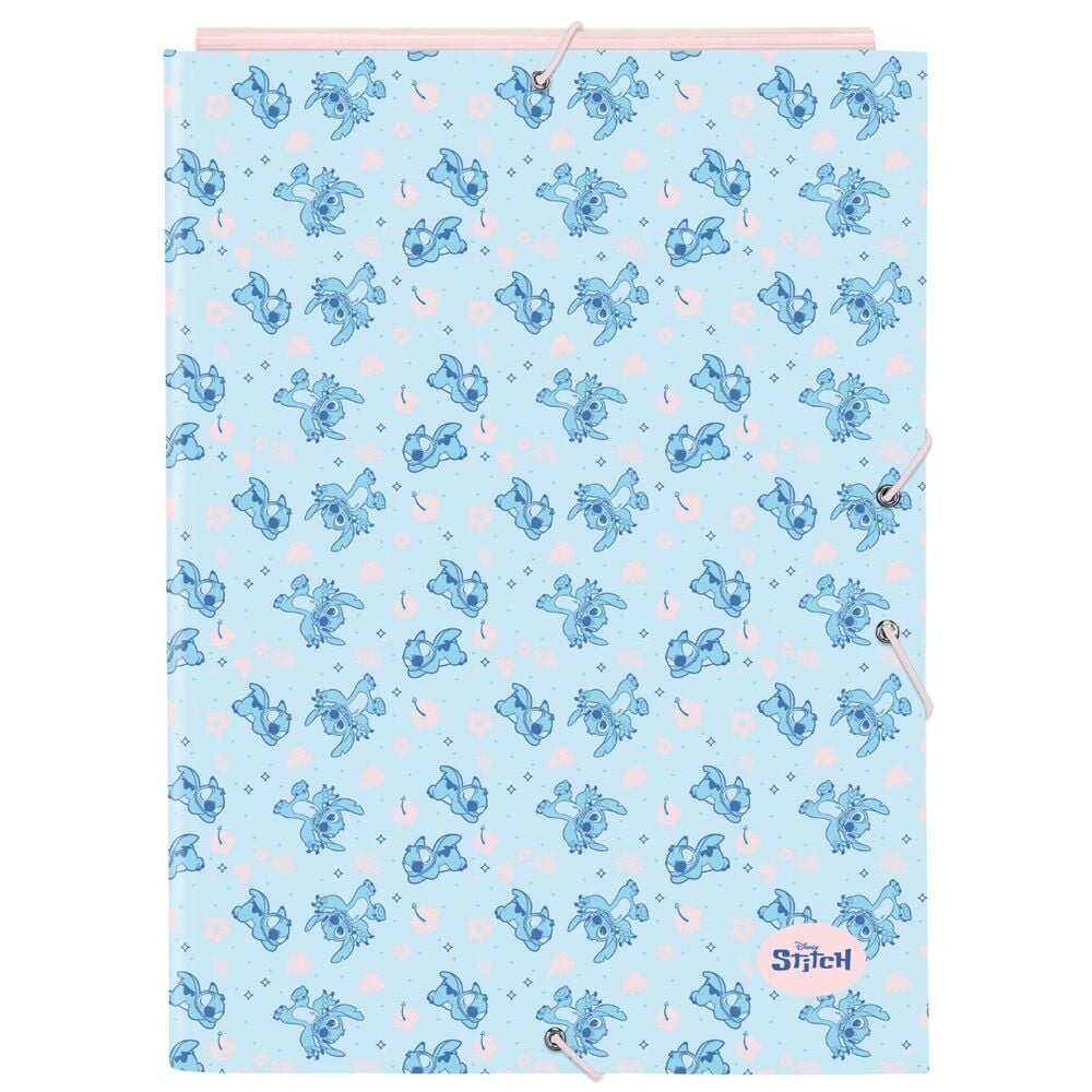 A4 flap folder Ohana Stitch Disney