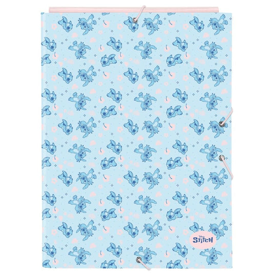 A4 flap folder Ohana Stitch Disney