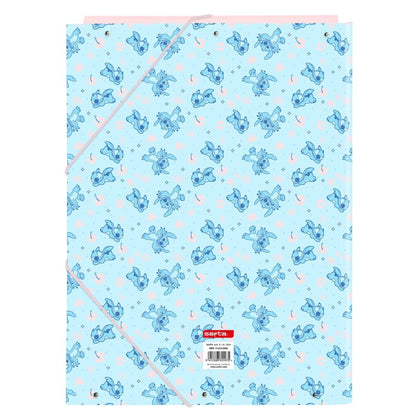 A4 flap folder Ohana Stitch Disney