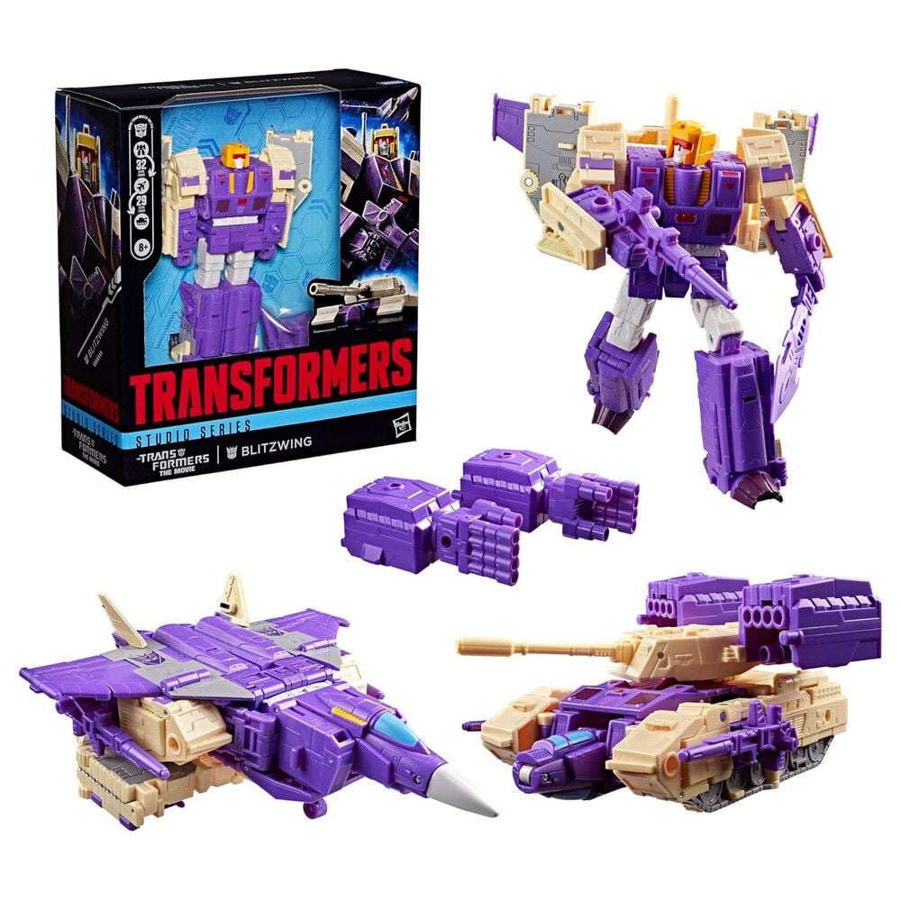 Figure Blitzwing Studio Series Transformers The Movie 17.5cm