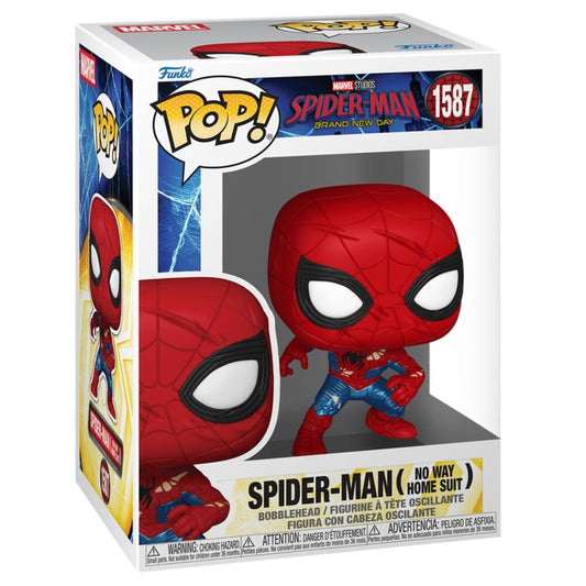 POP Figure Marvel Spiderman Brand New Day Spider-Man No Way Home Suit