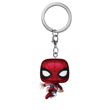 Pocket POP Keychain Marvel Spiderman Brand New Day Spider-Man Metallic