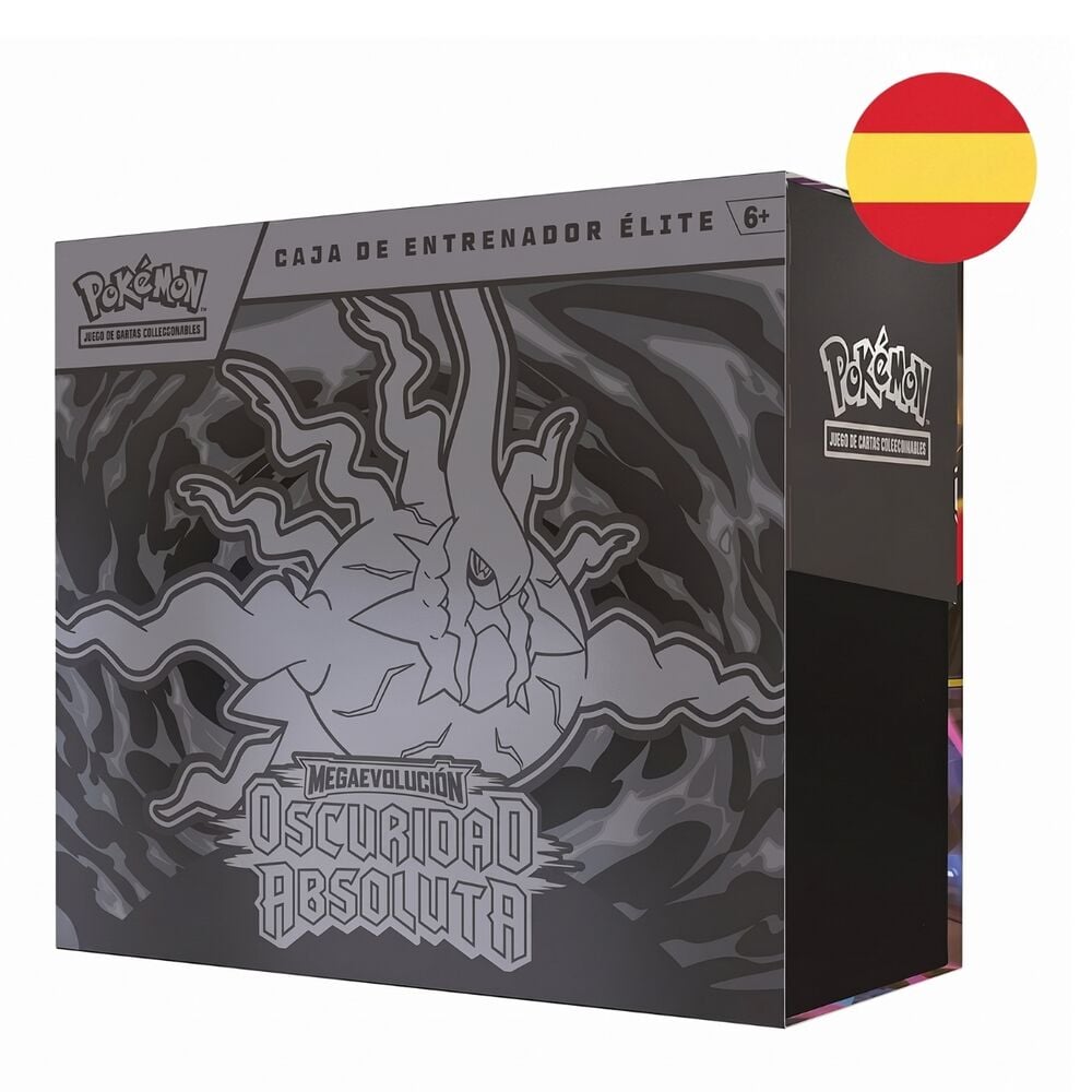 Elite Trainer Card Case Mega Evolution Absolute Darkness Expansion Pokemon Spanish