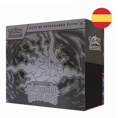 Elite Trainer Card Case Mega Evolution Absolute Darkness Expansion Pokemon Spanish