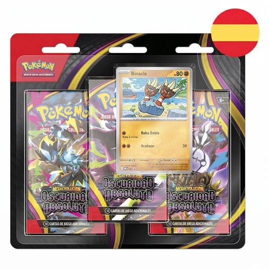 Blister de 3 cartes d'extension Pokémon espagnol (juillet 2026)
