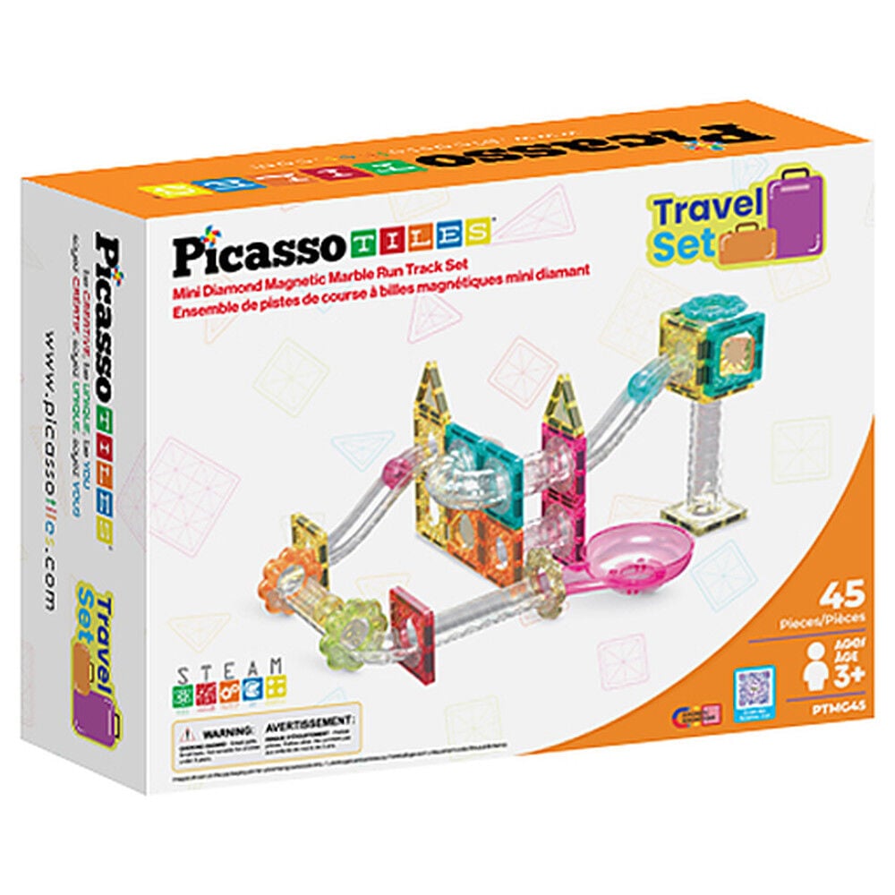 Magnetic marble run 45pcs