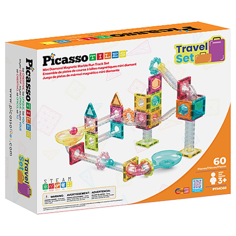 Magnetic marble run 60pcs