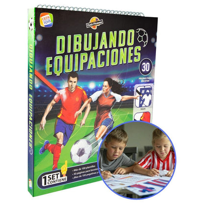 Drawing football kits