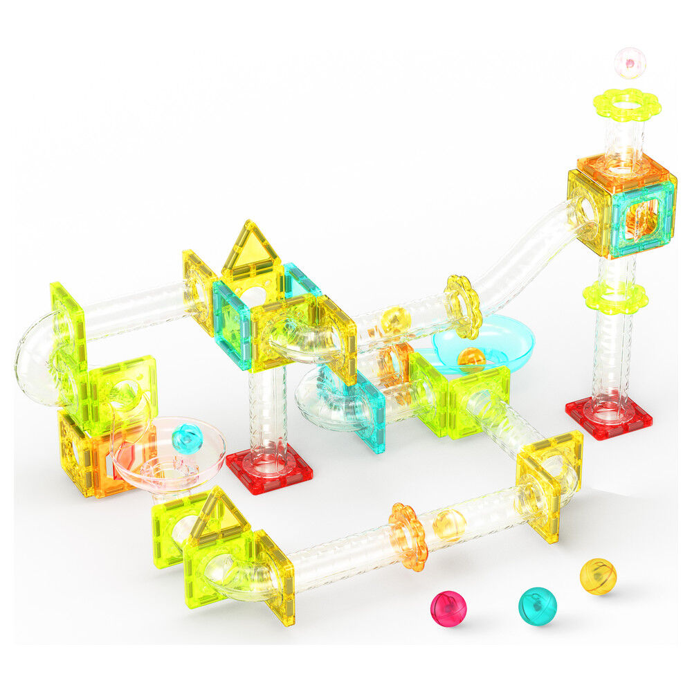 Magnetic marble run 45pcs
