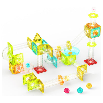 Magnetic marble run 45pcs