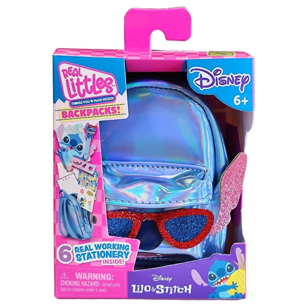 Mini backpack with accessories Stitch Disney