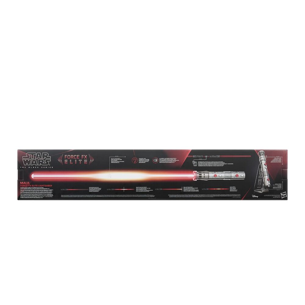 Maul's Force FX Elite Electronic Lightsaber Replica from Star Wars
