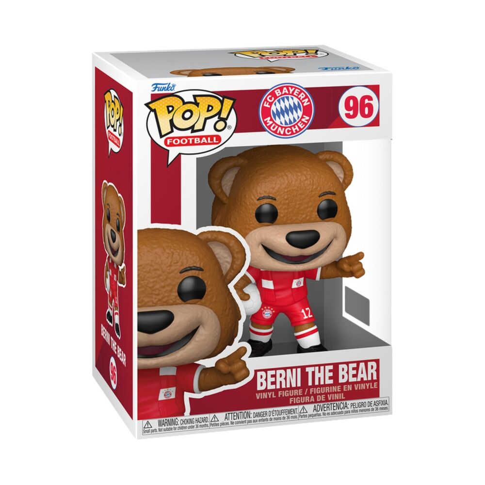 POP Figure Football FC Bayern Munich Berni The Bear