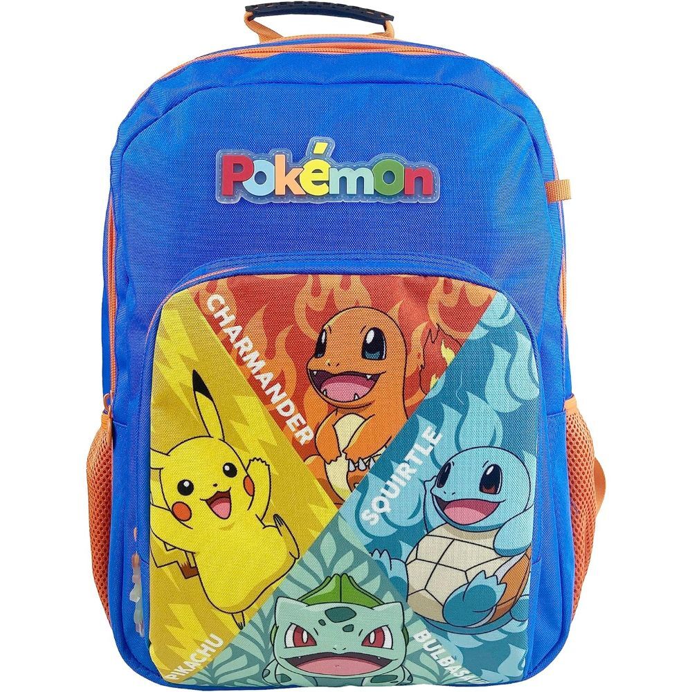 Mochila inicial Pokémon 43cm adaptável