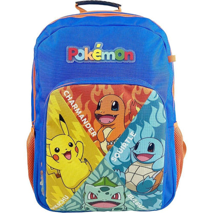 Mochila inicial Pokémon 43cm adaptável