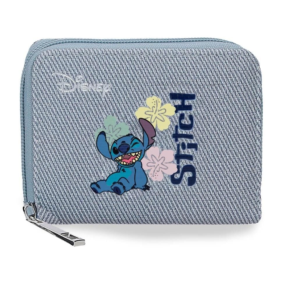 Tiki Stitch Disney denim purse