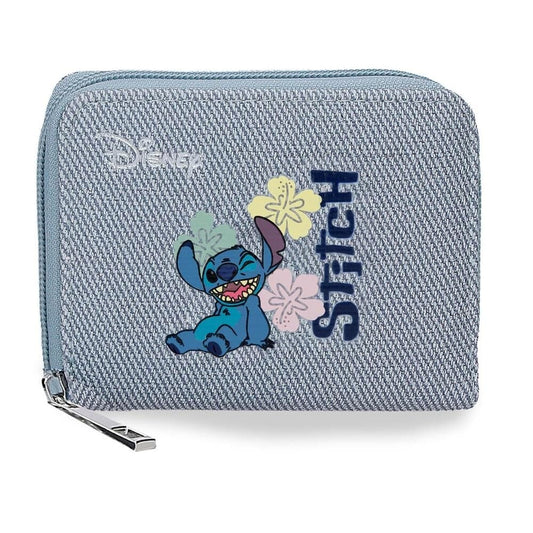 Tiki Stitch Disney denim purse
