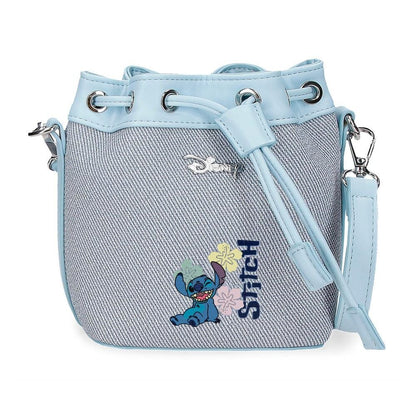 Tiki Stitch Disney denim sack bag