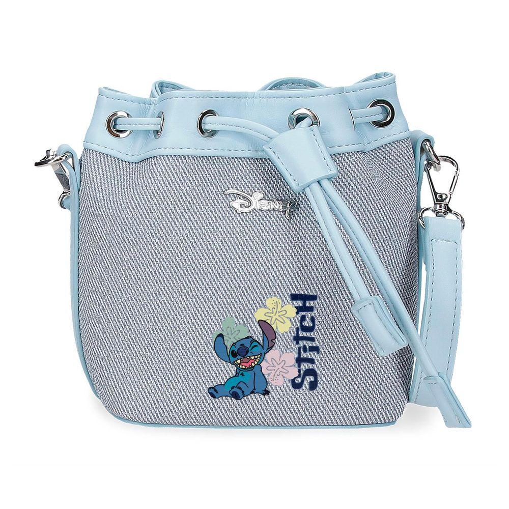 Tiki Stitch Disney denim bucket bag