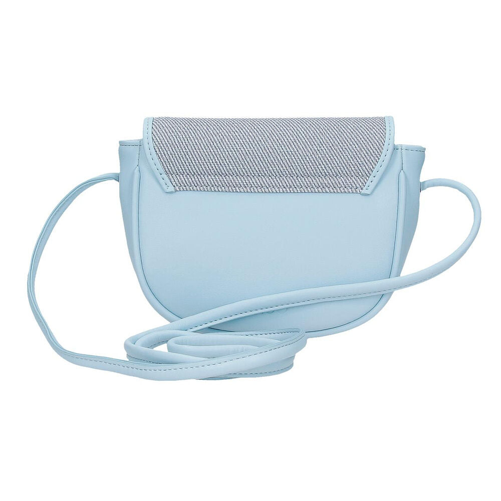 Disney Tiki Stitch Flap Crossbody Bag in Denim