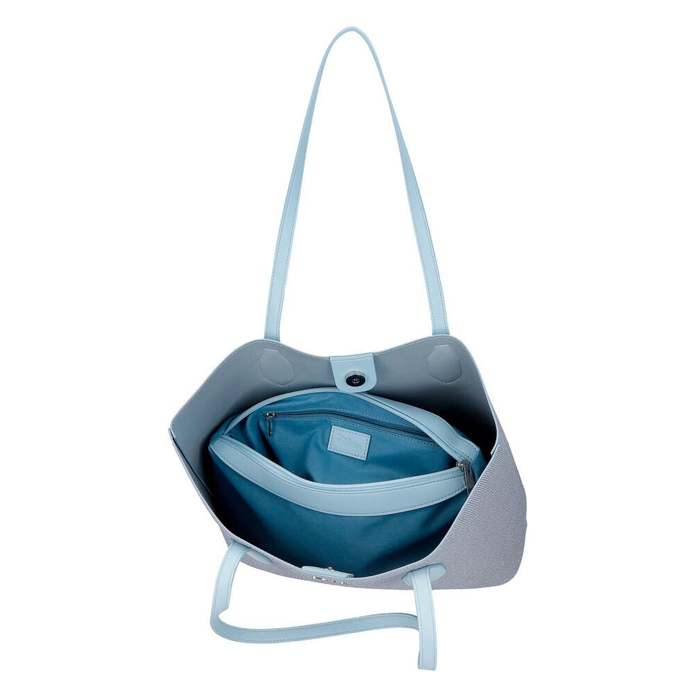 Tiki Stitch Disney denim tote bag