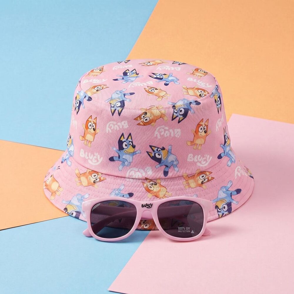 Chapéu de pescador + óculos de sol Bluey