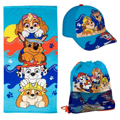 Paw Patrol towel and hat set