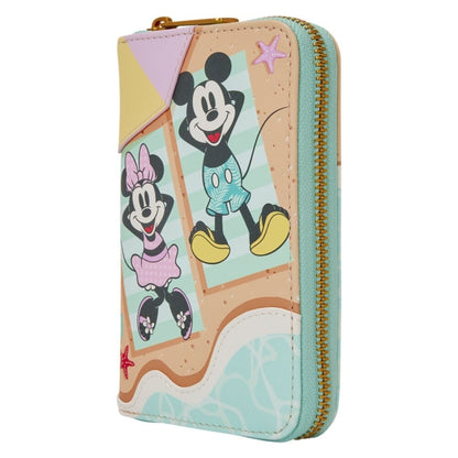 Mickey & Minnie Beach Fun Wallet Disney Loungefly