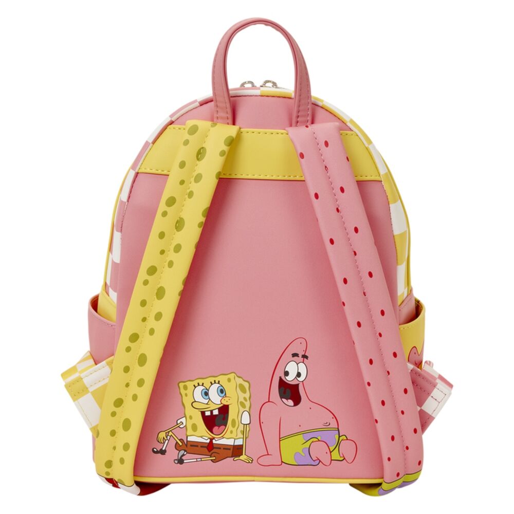 SpongeBob SquarePants & Patrick Star Checkered Loungefly Backpack 26cm