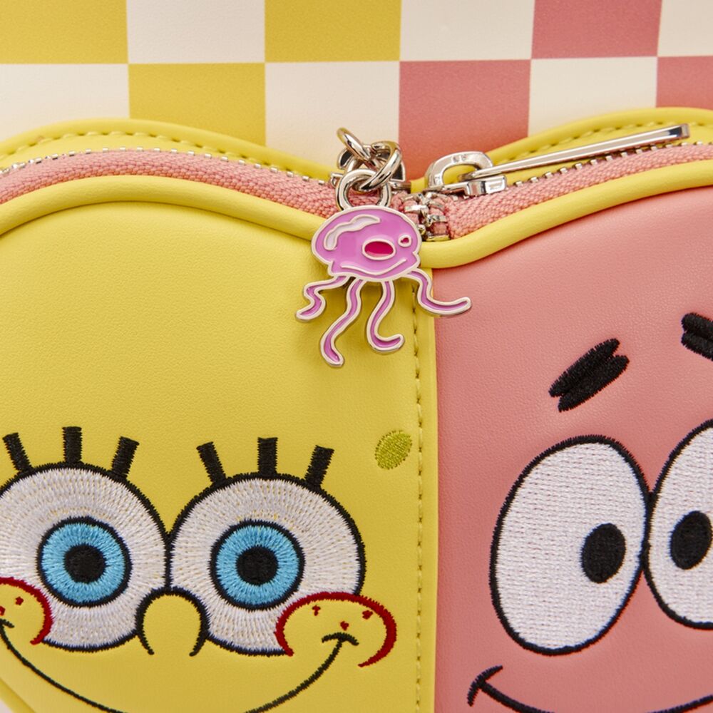 SpongeBob SquarePants & Patrick Star Checkered Loungefly Backpack 26cm