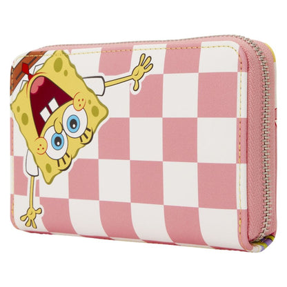 SpongeBob SquarePants & Patrick Star Checkered Loungefly Wallet