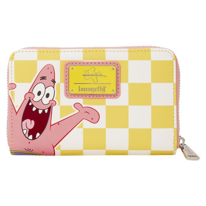 SpongeBob SquarePants & Patrick Star Checkered Loungefly Wallet