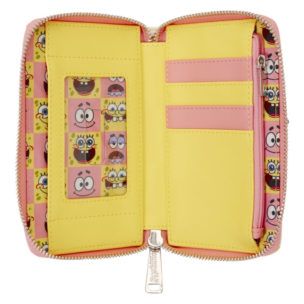 SpongeBob SquarePants & Patrick Star Checkered Loungefly Wallet