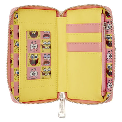 SpongeBob SquarePants & Patrick Star Checkered Loungefly Wallet