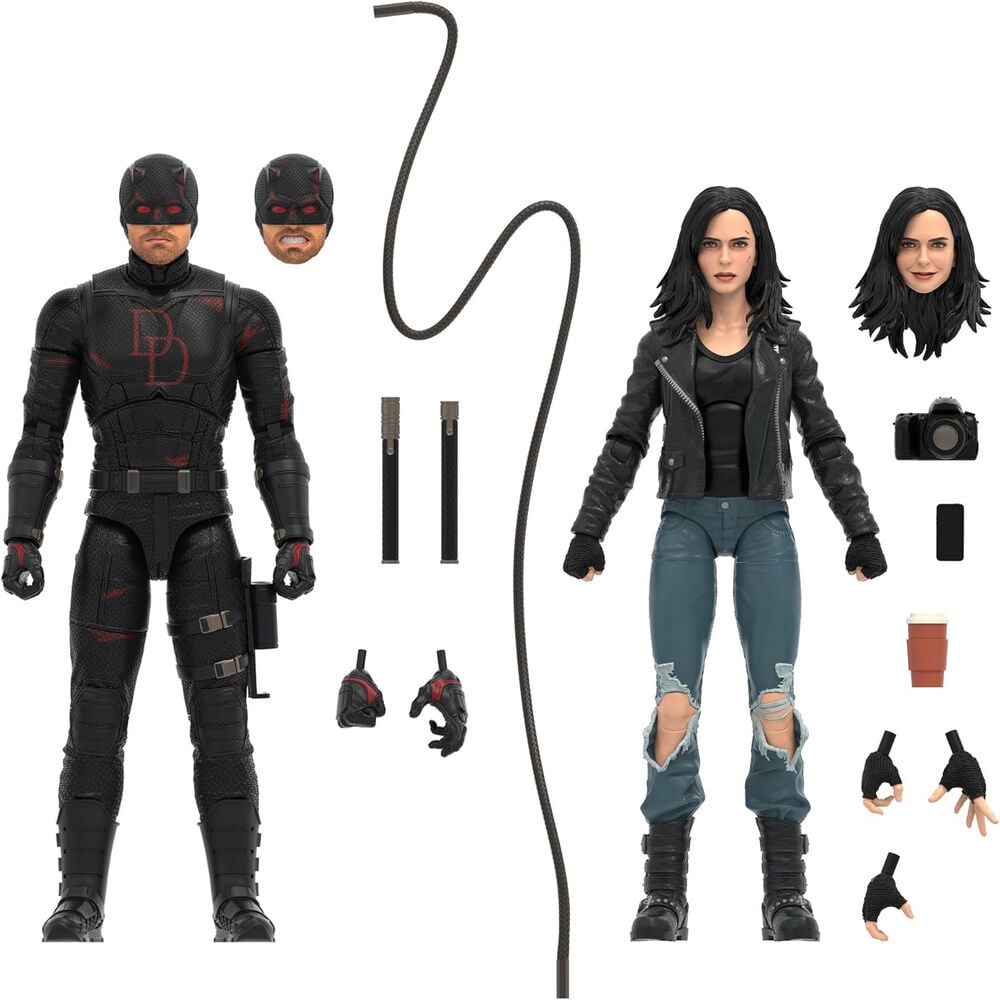 Figure Daredevil & Jessica Jones Daredevil Born Again Marvel Legends 15cm