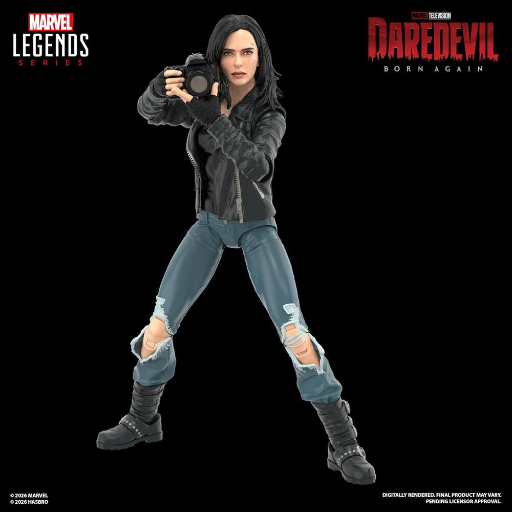 Figure Daredevil & Jessica Jones Daredevil Born Again Marvel Legends 15cm