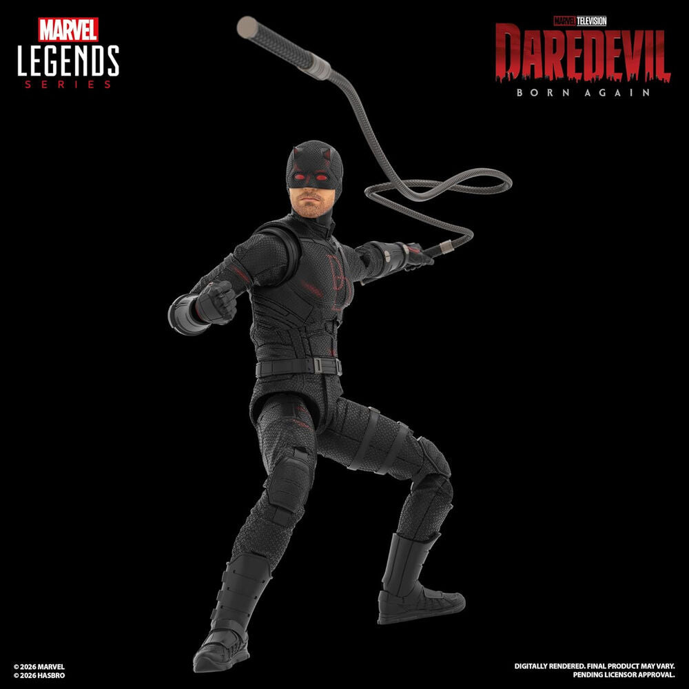 Figure Daredevil & Jessica Jones Daredevil Born Again Marvel Legends 15cm