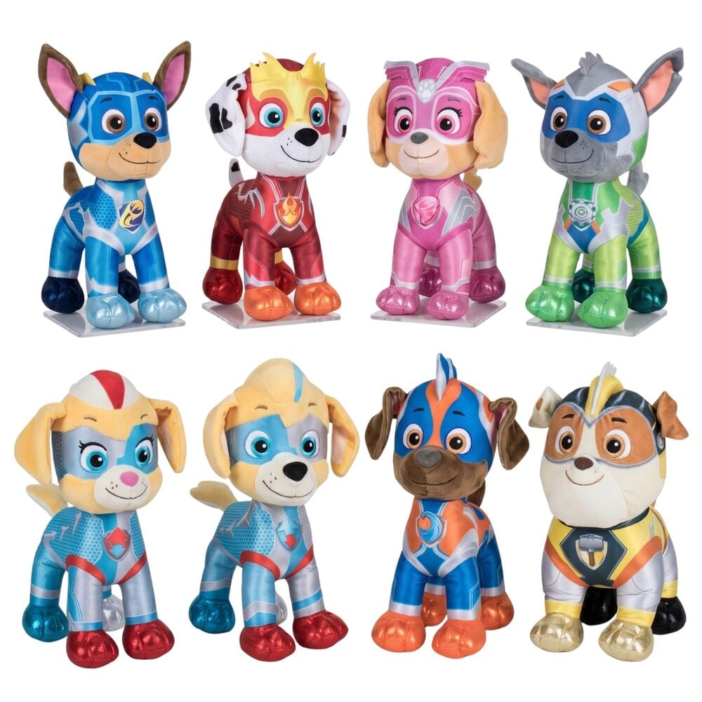 Super Paws Paw Patrol Plush Toy 27cm Assorted