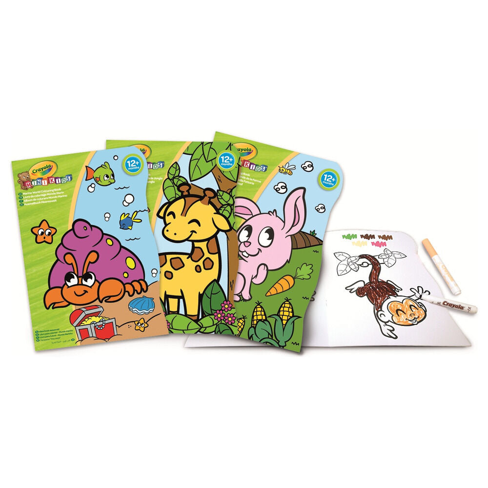 Assorted Animals Coloring Book