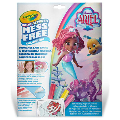 Color without smudging Ariel The Little Mermaid