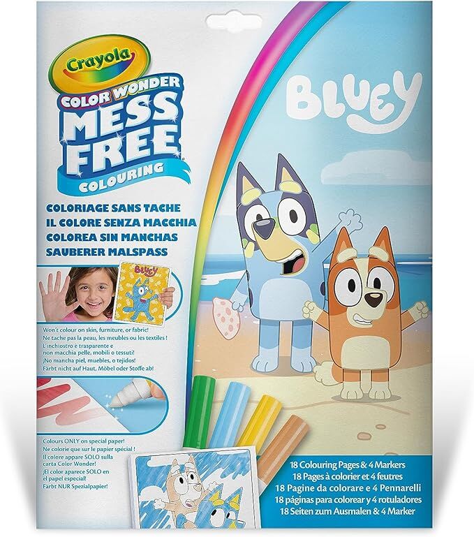 Bluey Color Without Smears