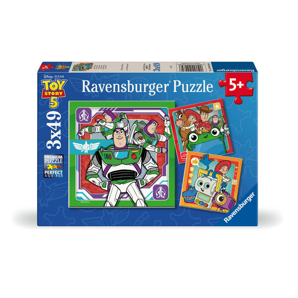 Puzzle Toy Story Disney 3x49pcs
